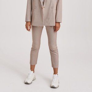 THE FIFTH LABLE NEVADA CHECK PANT tan w black Orig